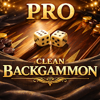 Clean Backgammon Pro
