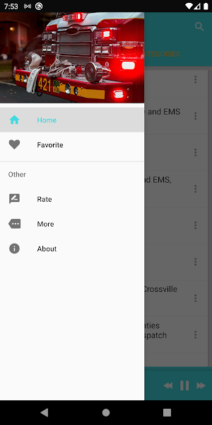 Tennessee police, fire and EMS radios Screenshot 1