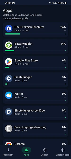 BatteryHealth  Battery & Akku Screenshot 2