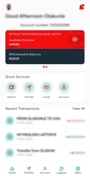 Retrust MFB Mobile App Screenshot 3
