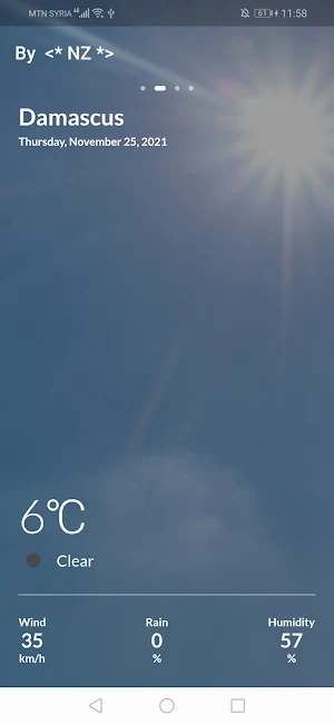 syr_weather Screenshot 3