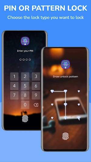 App Lock- Fingerprint lock app Screenshot 2
