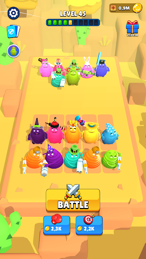 Merge Grimace Monster War Screenshot 3
