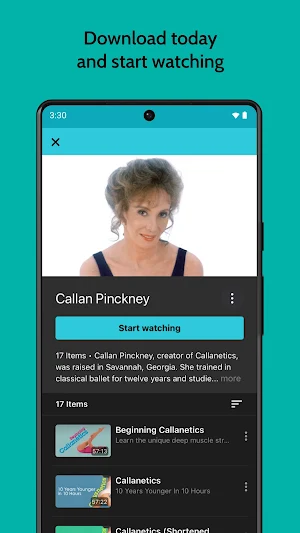 Callanetics TV Screenshot 3