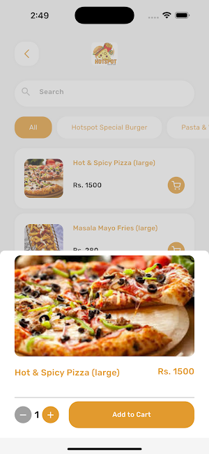 Hotspot Foods Screenshot 3