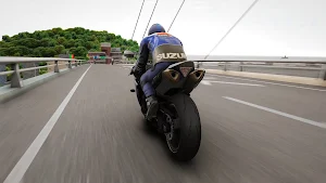 Motorcycle Bike Driving Game Screenshot 1