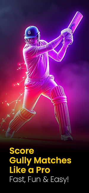 Gully Cricket Scorer Screenshot 0