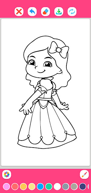 Coloring Books for Girl Screenshot 1