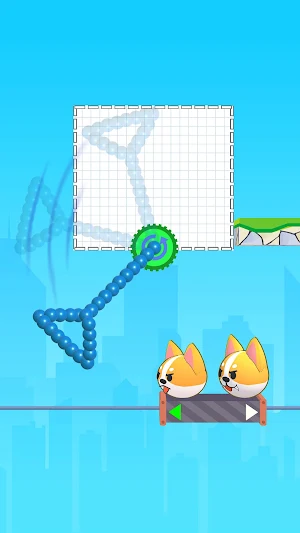 Draw Puzzle: Smash Angry Dog Screenshot 2