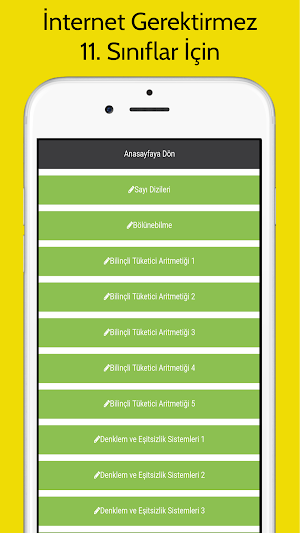 11. Sınıflar Tüm Dersler İnternetsiz Screenshot 3