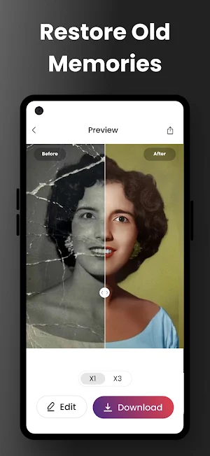 AI Photo Enhancer and Upscaler Screenshot 1