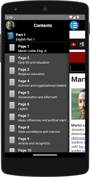 Martin Luther King - Biography Screenshot 0