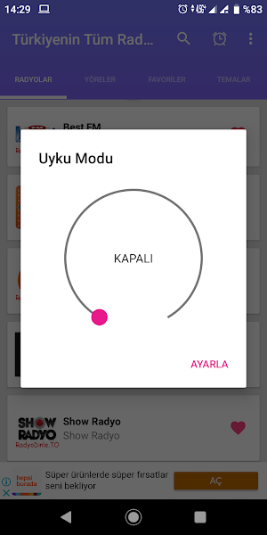 Yöresel Radyo Dinle Screenshot 1