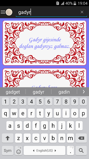 TÜRKMEN HALK NAKYLLARY Screenshot 3