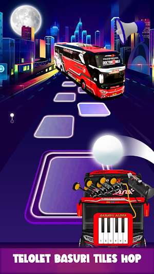 Telolet Basuri - Tiles Hop Screenshot 2