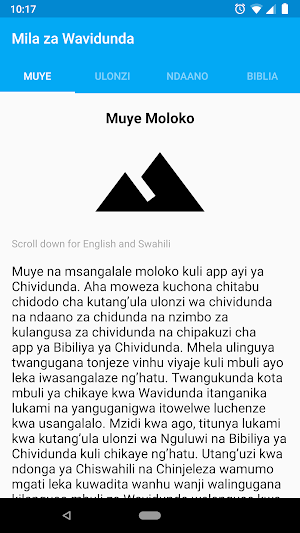 Mila za Wavidunda Screenshot 0
