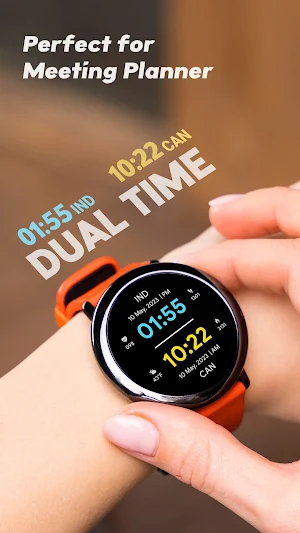 Dual Time Watch Faces Screenshot 3