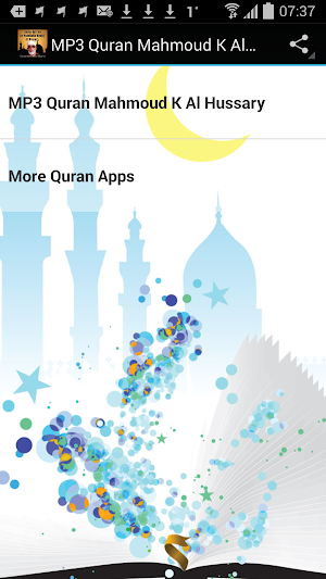 MP3 Quran Mahmoud K Al Hussary Screenshot 0
