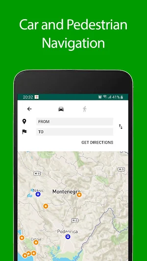 Montenegro Offline Map and Travel Guide Screenshot 1