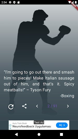 Boxing Quotes Screenshot 1