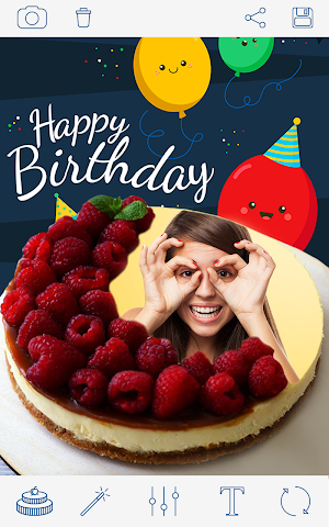 Photo On Birthday Cake Screenshot 2