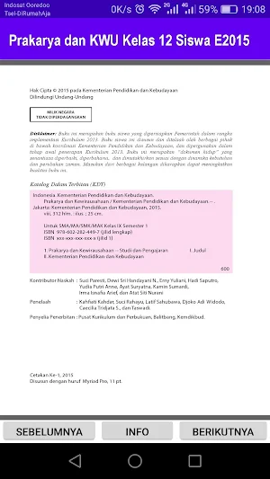 Prakarya KWU Kelas 12 Siswa E2015 Screenshot 1