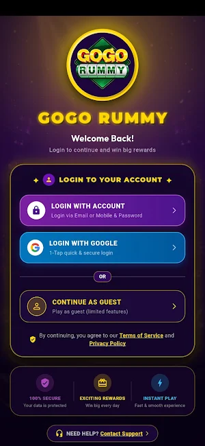 GoGo Rummy - Casino Fun Game Screenshot 2