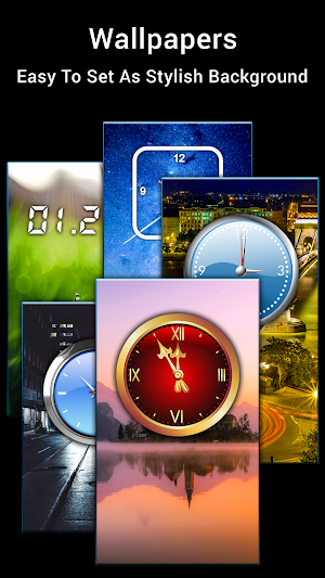 Night Clock Wallpapers HD : Night Watch App Screenshot 3