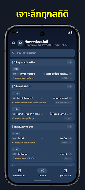 บ้านฟุตบอล ผลบอลและสถิติวันนี้ Screenshot 2