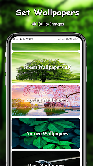 Green Wallpapers 4K Screenshot 3