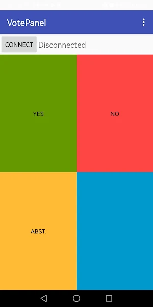 Electronic voting system Screenshot 3