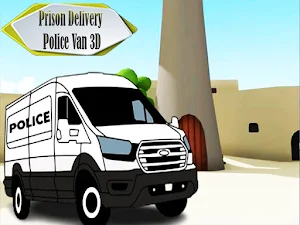 Prison Delivery Police Van 3D Screenshot 0
