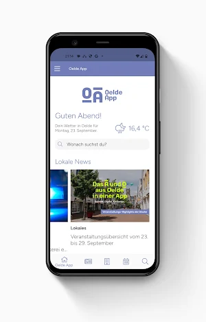 Oelde App Screenshot 0