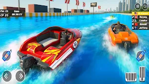 Jetski Boat Racing Water Games Screenshot 0