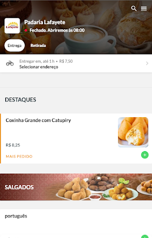 Padaria Lafayete Screenshot 2
