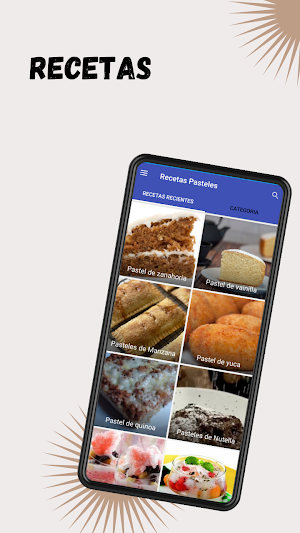 Receta De Pasteles Fáciles Screenshot 0