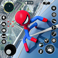 Stick Fight- 3D Spider Game