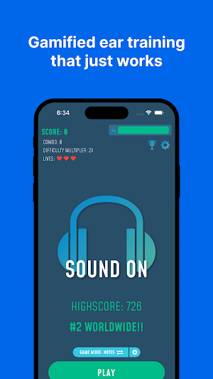 PitchMe - Perfect Ear Trainer Screenshot 1