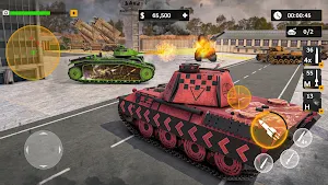 Tank War - Battlegrounds Game Screenshot 0