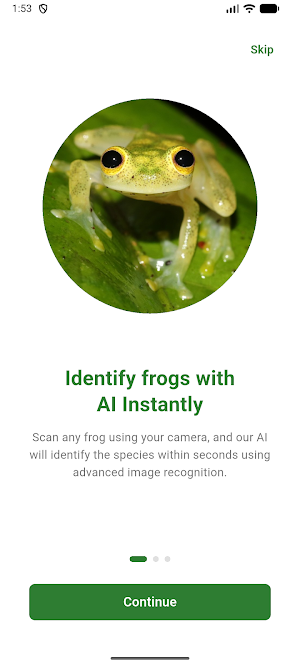 AI Frog Scanner Screenshot 0