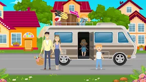 Vacation Family Picnic Adventure Screenshot 0