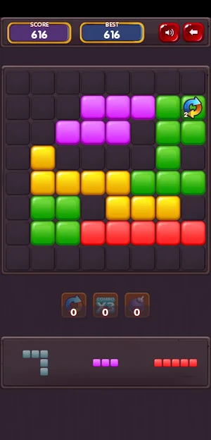 Block Puzzel Extreme - Block M Screenshot 2