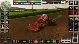 Big Tractor Farming Games 2024 Screenshot 1