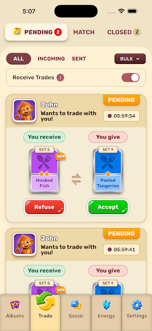 CardXChange - Tasty Cards Screenshot 1