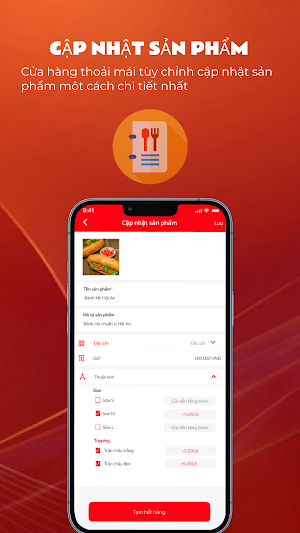 D&P Food - Đối Tác Screenshot 1