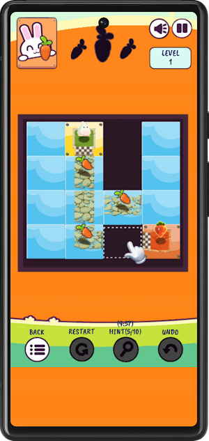 Bunny Maze Path Screenshot 1