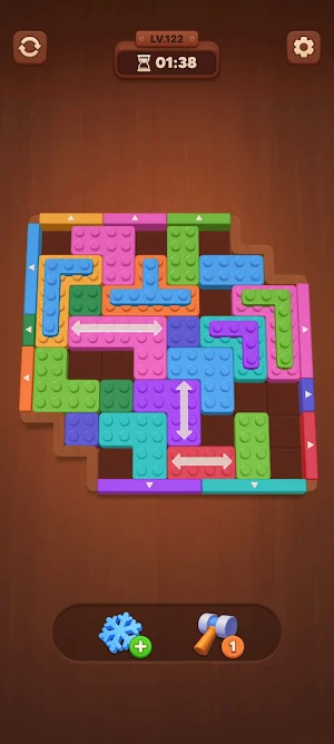 Wood Block Jam: Slide Puzzle Screenshot 2