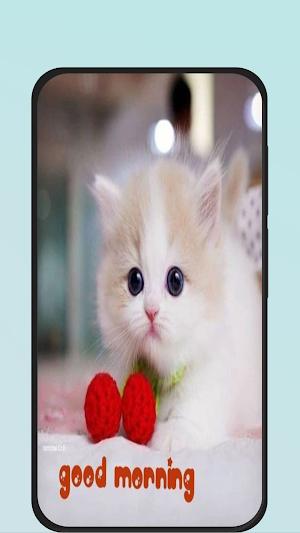 good morning cat Screenshot 0
