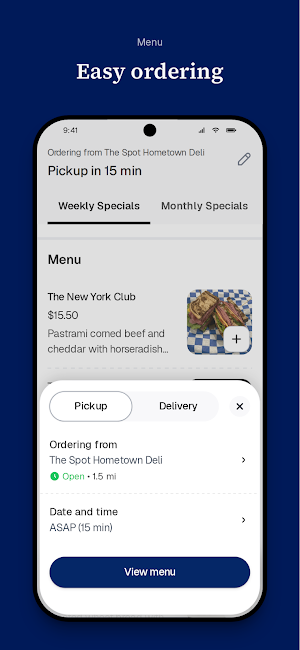 The Spot Hometown Deli Screenshot 2