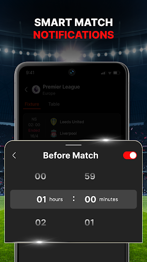 Live Football: Match Scores Screenshot 3